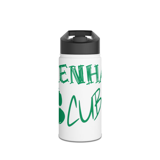 Brenham Cubs w/Claws Stainless Steel Water Bottle