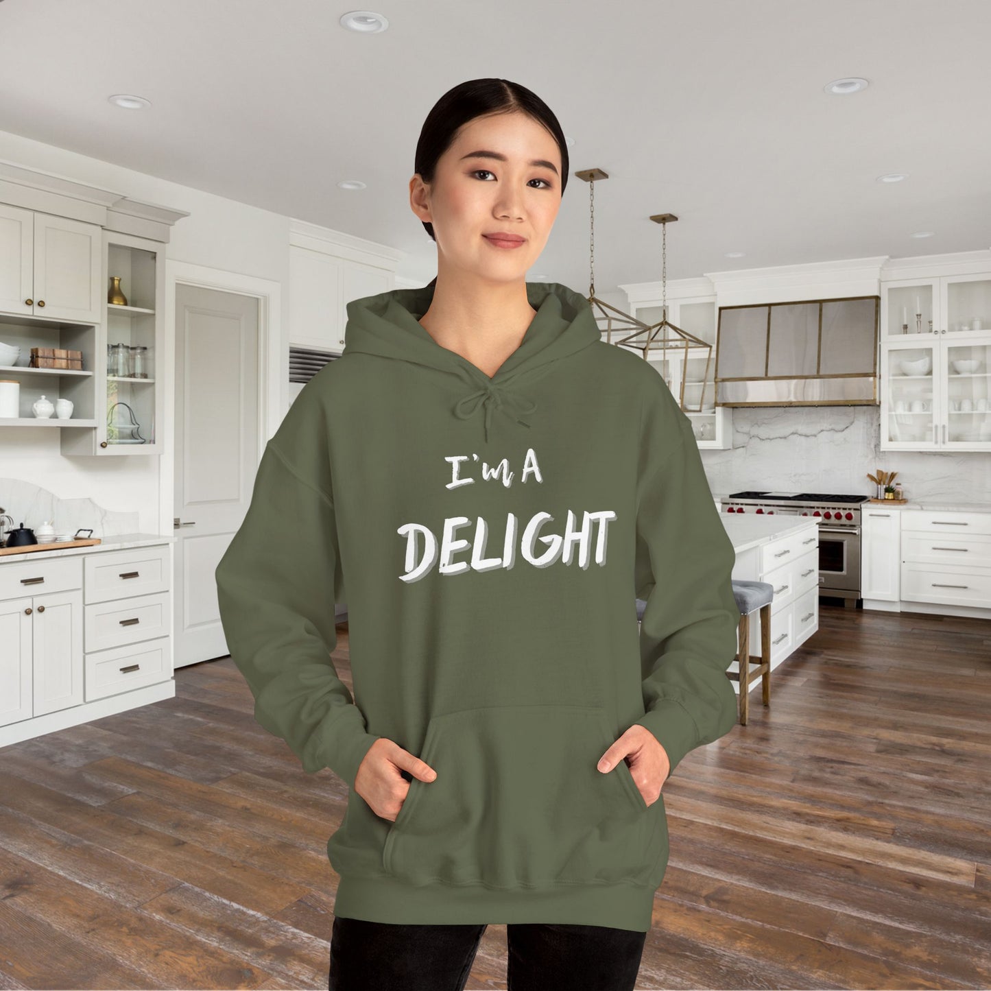I'm A Delight Heavy Blend™ Hooded Sweatshirt
