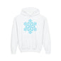 Large Snowflake Youth Hoodie