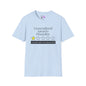 Geralized Anxiety Disorder 1 Star Would Not Recommend Adult T-shirt
