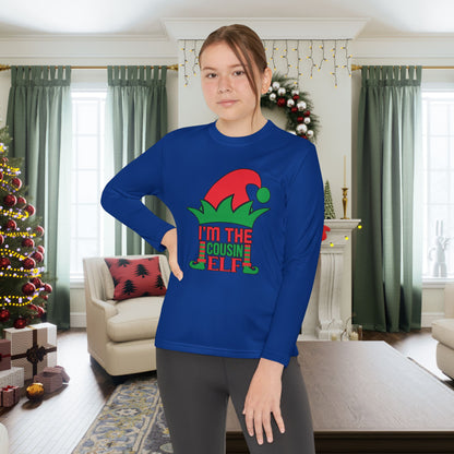 I'm The Cousin Elf Youth Long Sleeve Tee