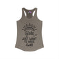 Girls Just Wanna Have Sun Women's Ideal Racerback Tank