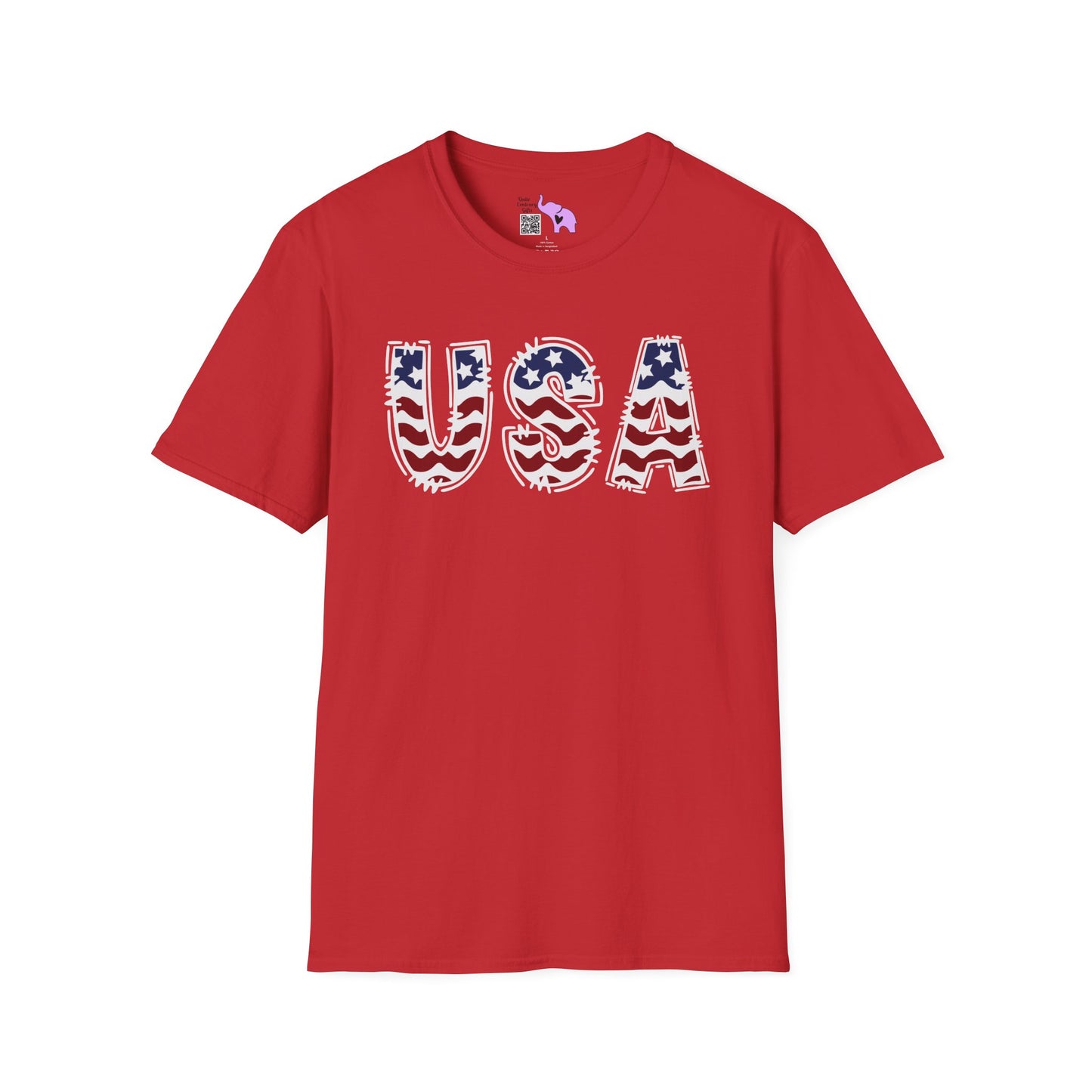USA in Style Adult T-shirt