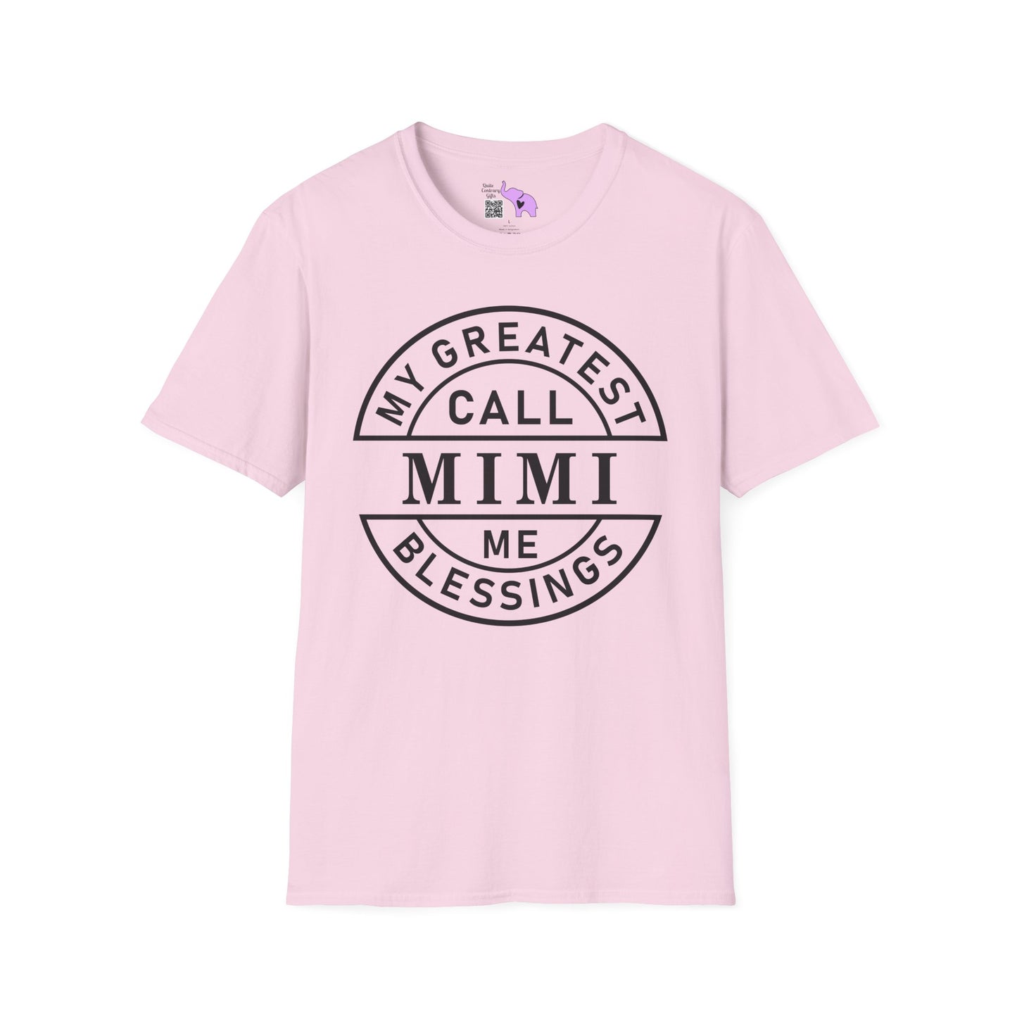 My Greatest Blessings Call Me Mimi Adult T-shirt