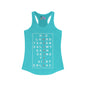 The World Doesn't Always Make Sense At First Glance Women's Ideal Racerback Tank