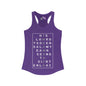 The World Doesn't Always Make Sense At First Glance Women's Ideal Racerback Tank