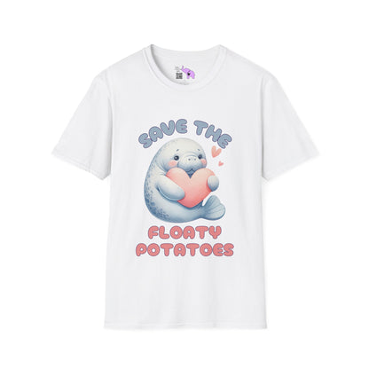 Save The Floaty Potatoes (Manatee) T-shirt