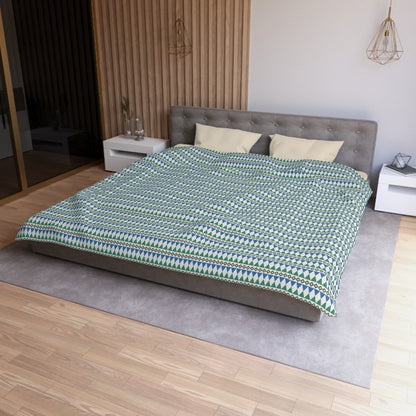 Regal Evergreen Cairn Stripes Duvet Bedding Set