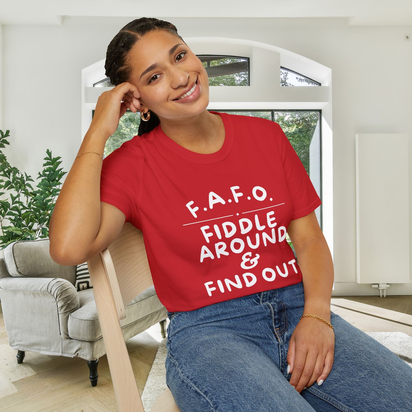 Fiddle Around & Find Out Adult T-shirt