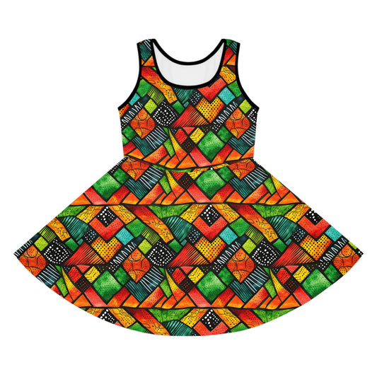 Unity Glow Girls' Sleeveless Sundress