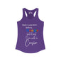 Yeah I was born before Google Women's Ideal Racerback Tank