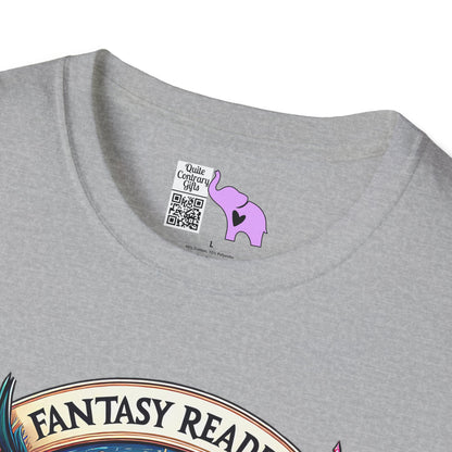 Fantasy Readers Book Club (Dragons) Adult T-shirt