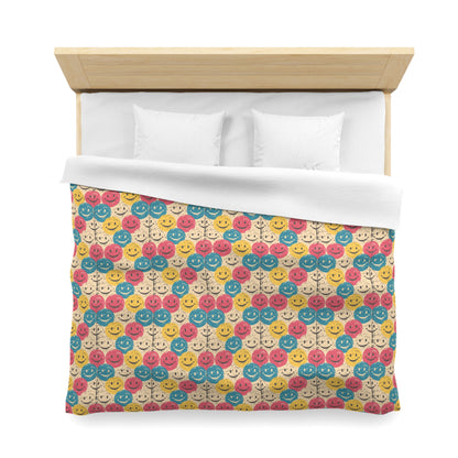 Color Me Happy Microfiber Duvet Cover
