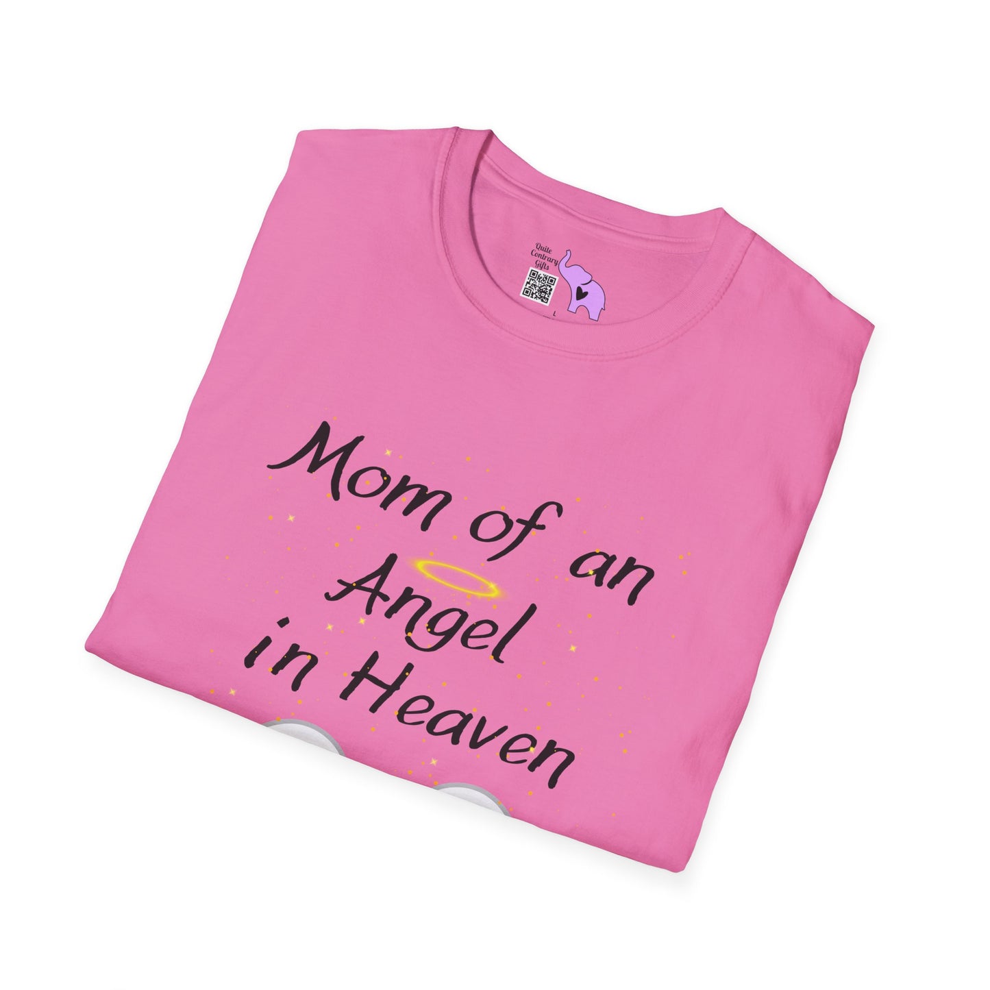 Mom of an Angel in Heaven Adult T-shirt