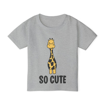 So Cute (Giraffe) Heavy Cotton™ Toddler T-shirt