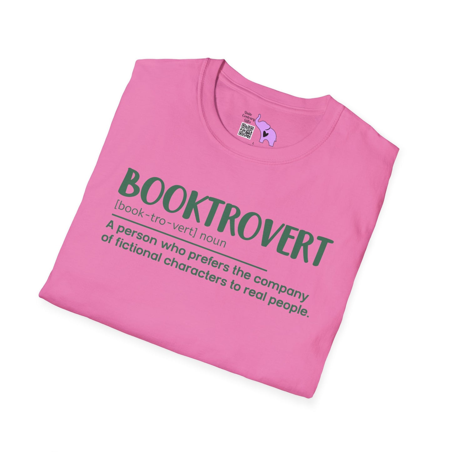 Booktrovert (Simple Definition) Adult T-shirt