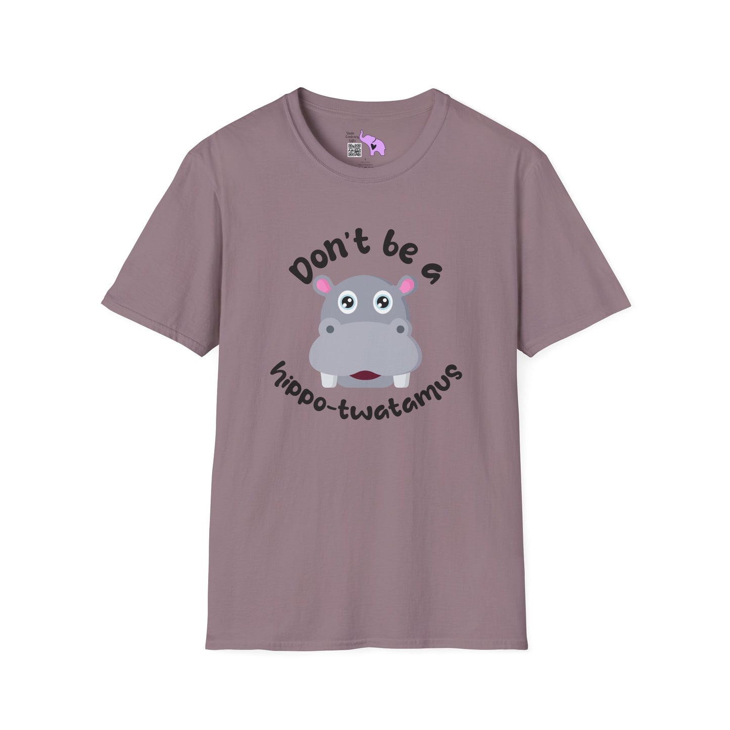 Don't Be A Hippo-twatamus Adult T-shirt