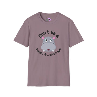 Don't Be A Hippo-twatamus Adult T-shirt