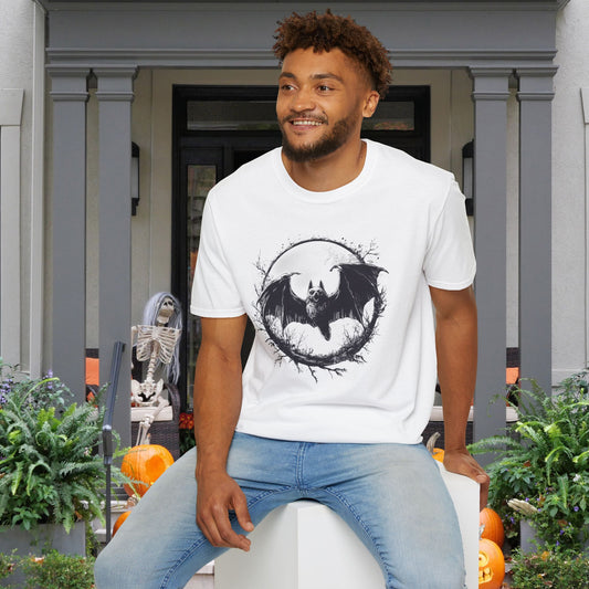 Spooky Bat Adult T-shirt