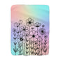 Spring Bloom Sherpa Fleece Blanket