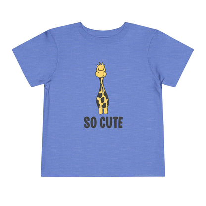So Cute (Giraffe) Toddler Tee