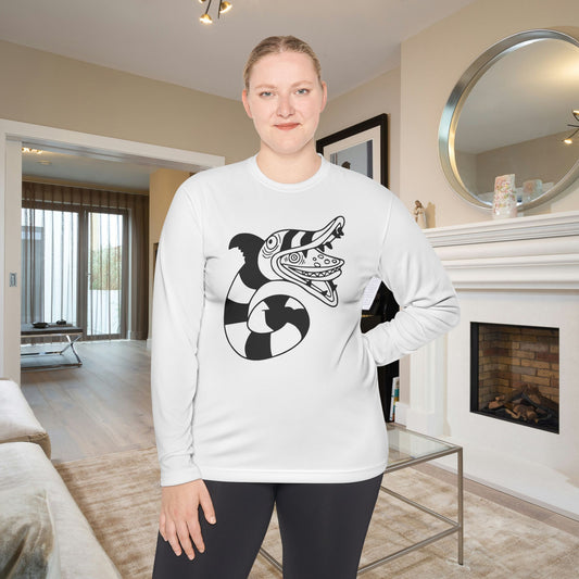 Beetlejuice Sandworm Adult Long Sleeve Tee