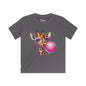 Girraffe Blowing Bubble Kids Softstyle Tee