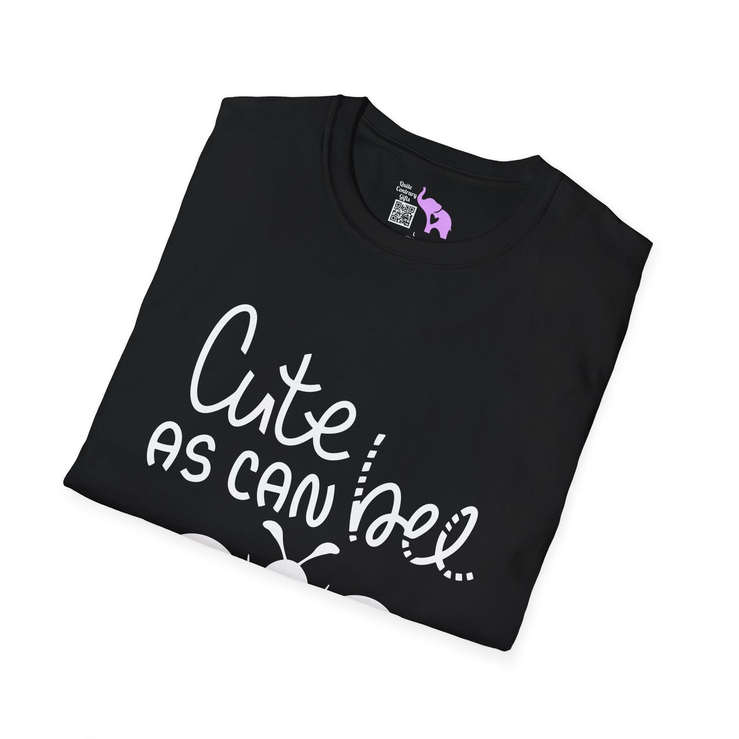 Cute As Can Bee Adult T-shirt