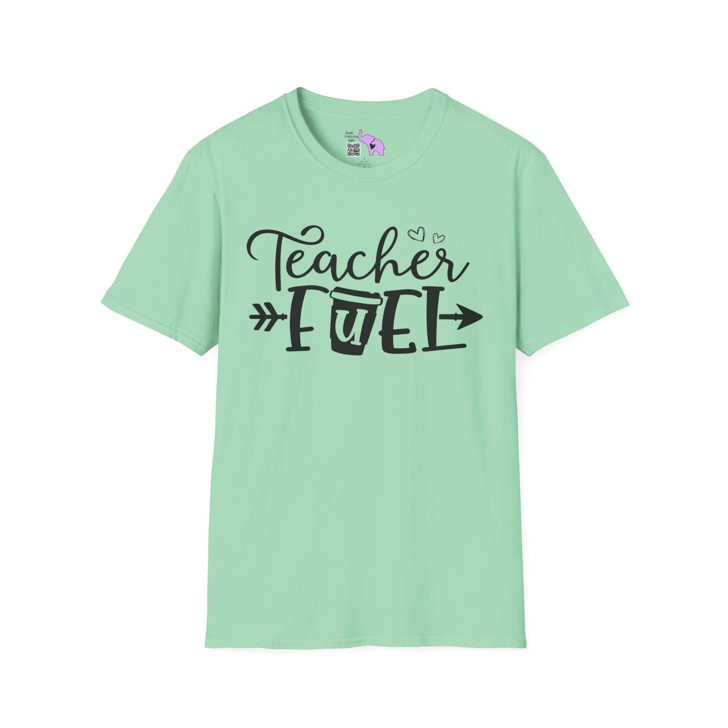 Teacher Fuel Adult T-shirt
