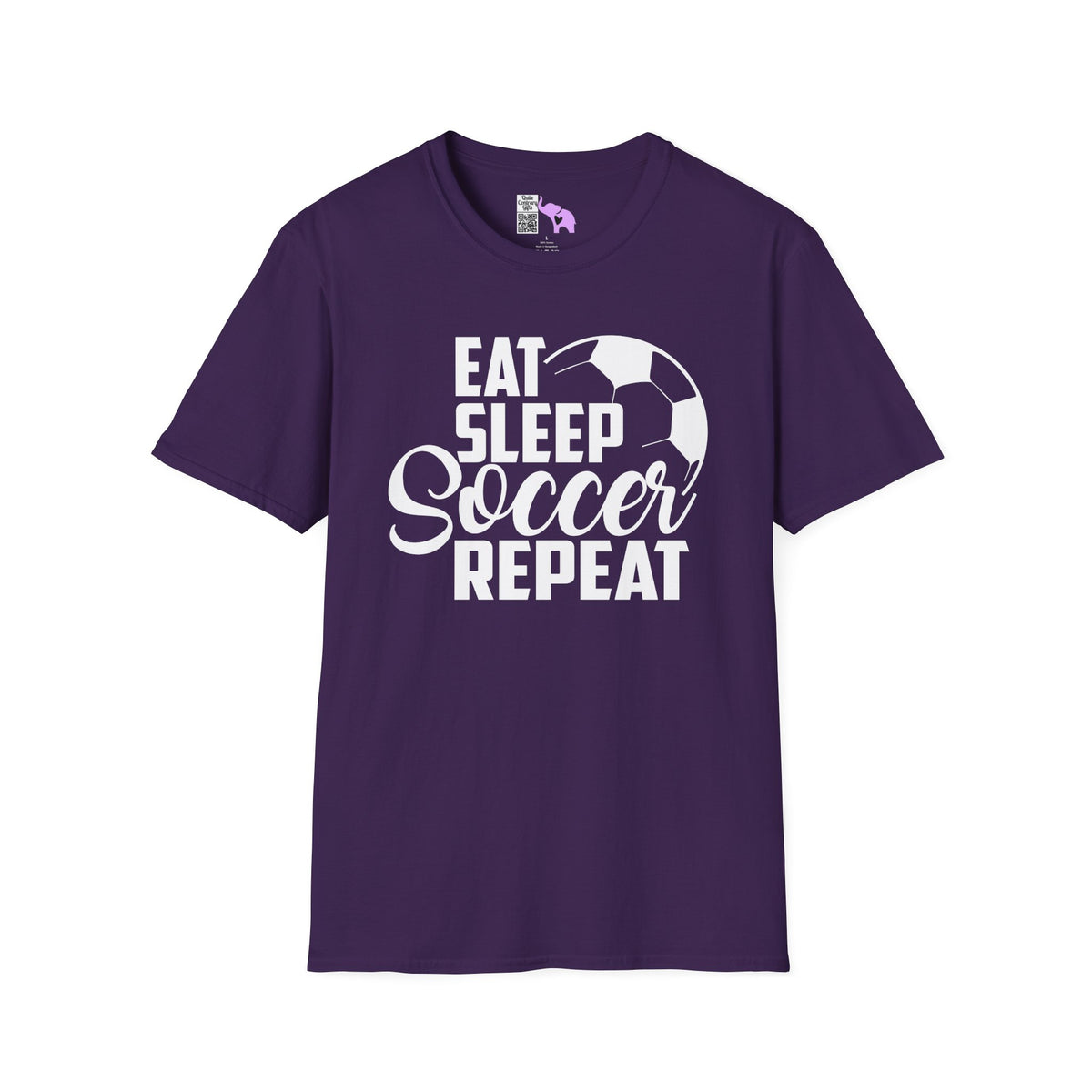 Eat Sleep Soccer Repeat Adult T-shirt