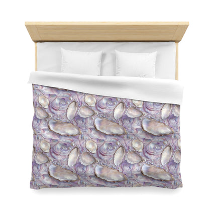 Purple Opalescent Dreams Microfiber Duvet Cover
