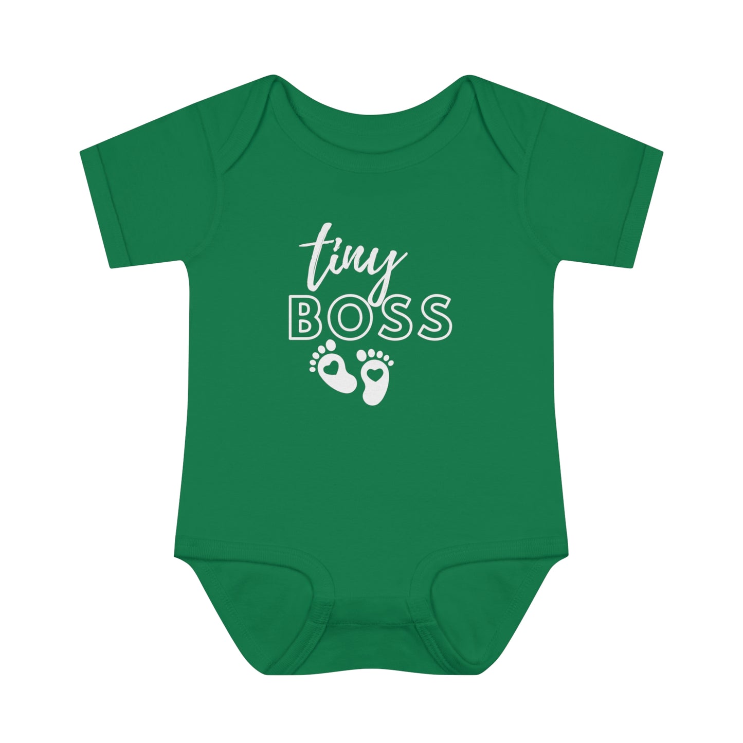 Tiny Boss Infant Baby Rib Bodysuit