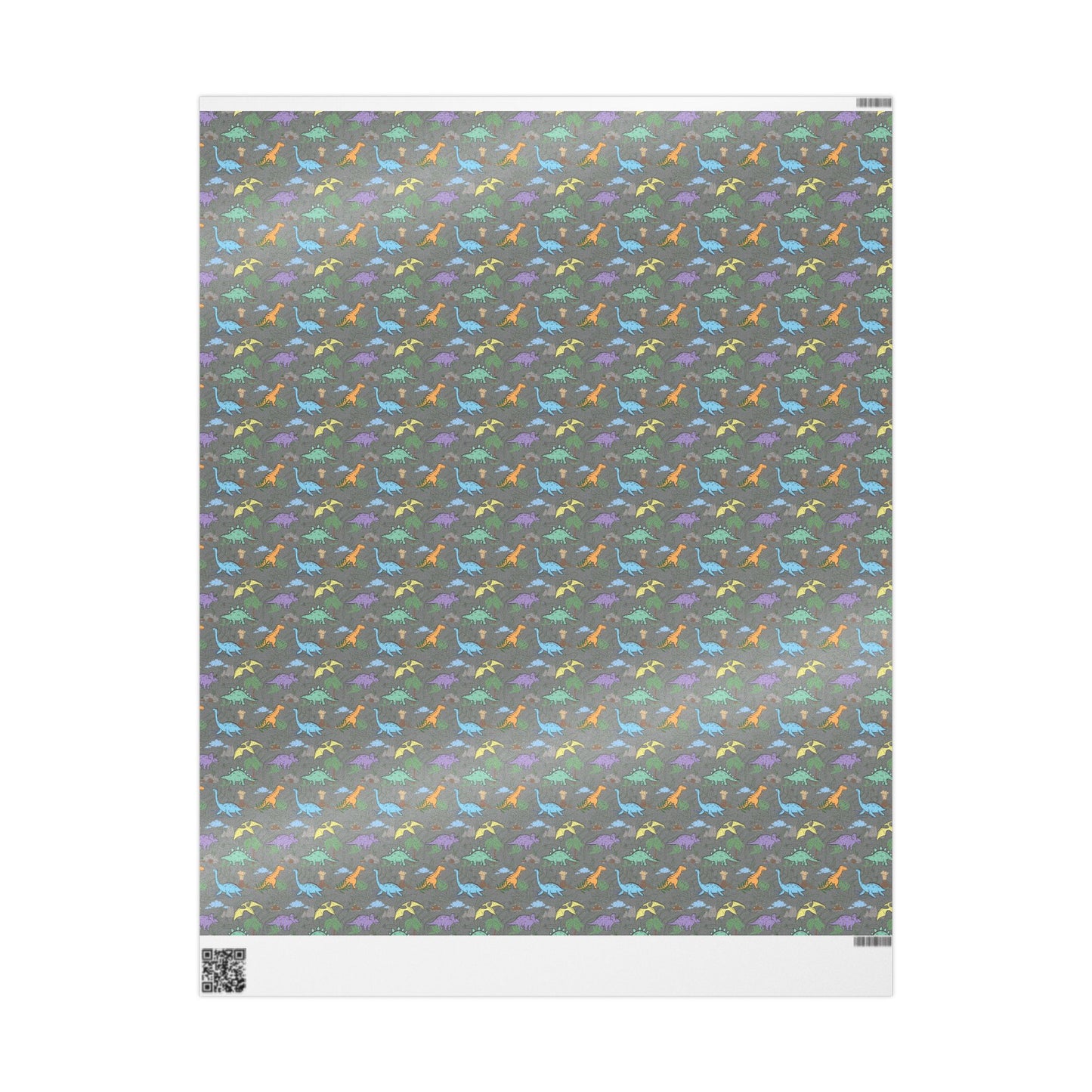 Prehistoric Playtime Wrapping Paper