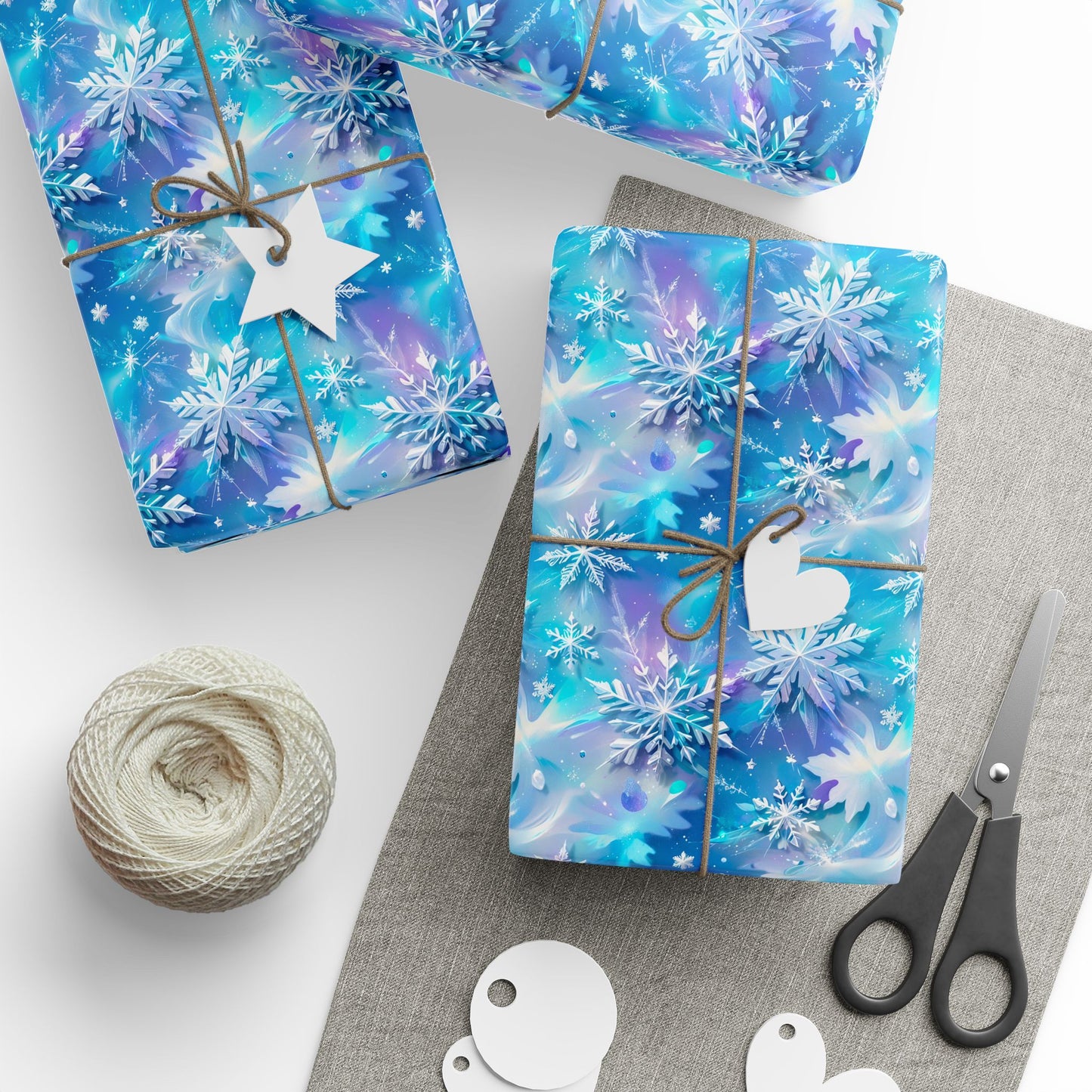Holiday Flurries Wrapping Paper