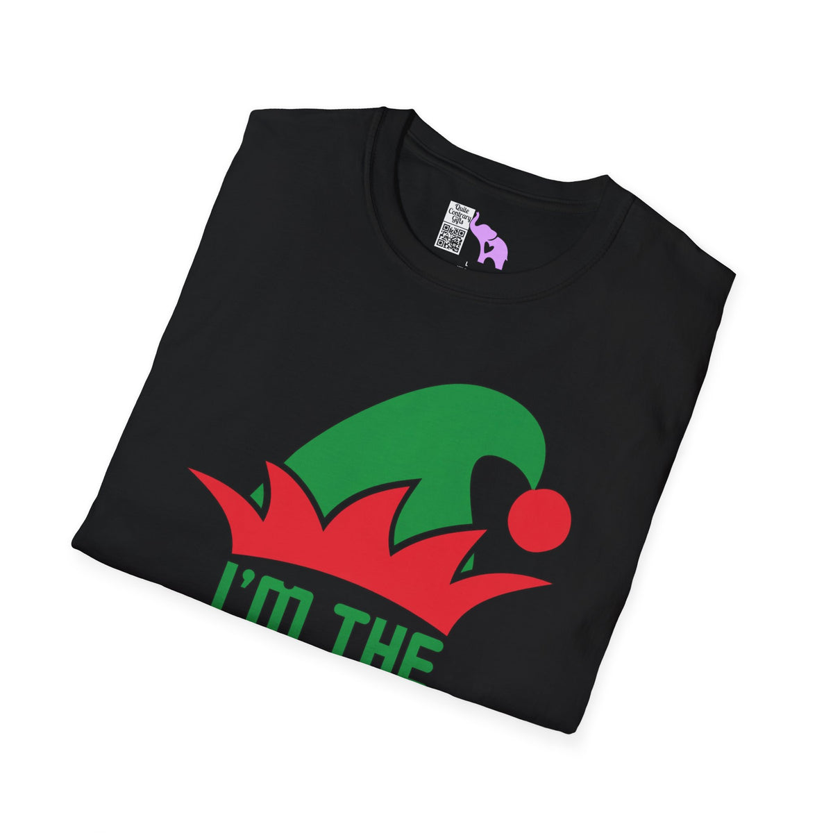 I'm The Grandma Elf Personalized Adult T-shirt