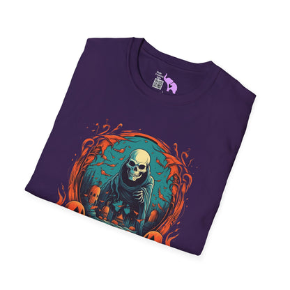 Creepy Ghost 3 Adult T-shirt