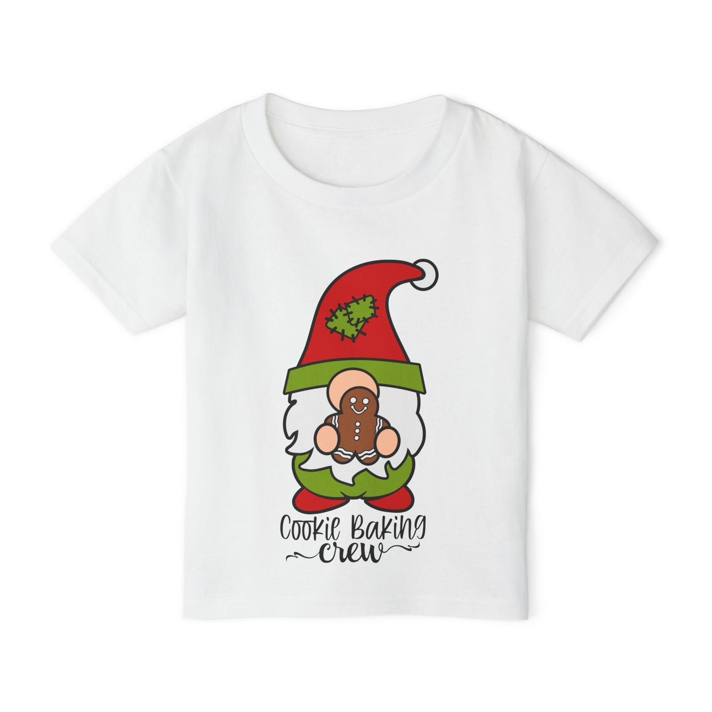 Cookie Baking Crew Gnome Heavy Cotton™ Toddler T-shirt