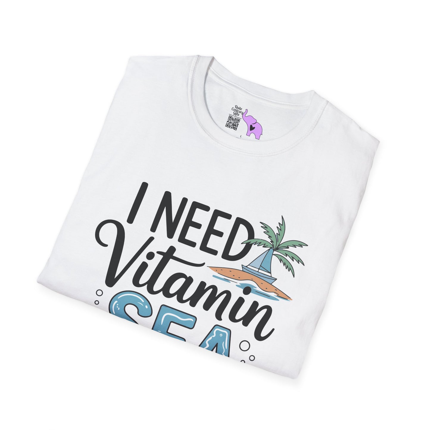 I Need Vitamin Sea (2) Adult T-shirt