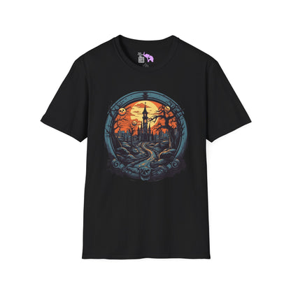 Creepy Cemetery 1 Adult T-shirt