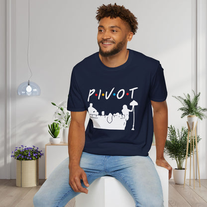 Friends; Pivot Adult T-shirt