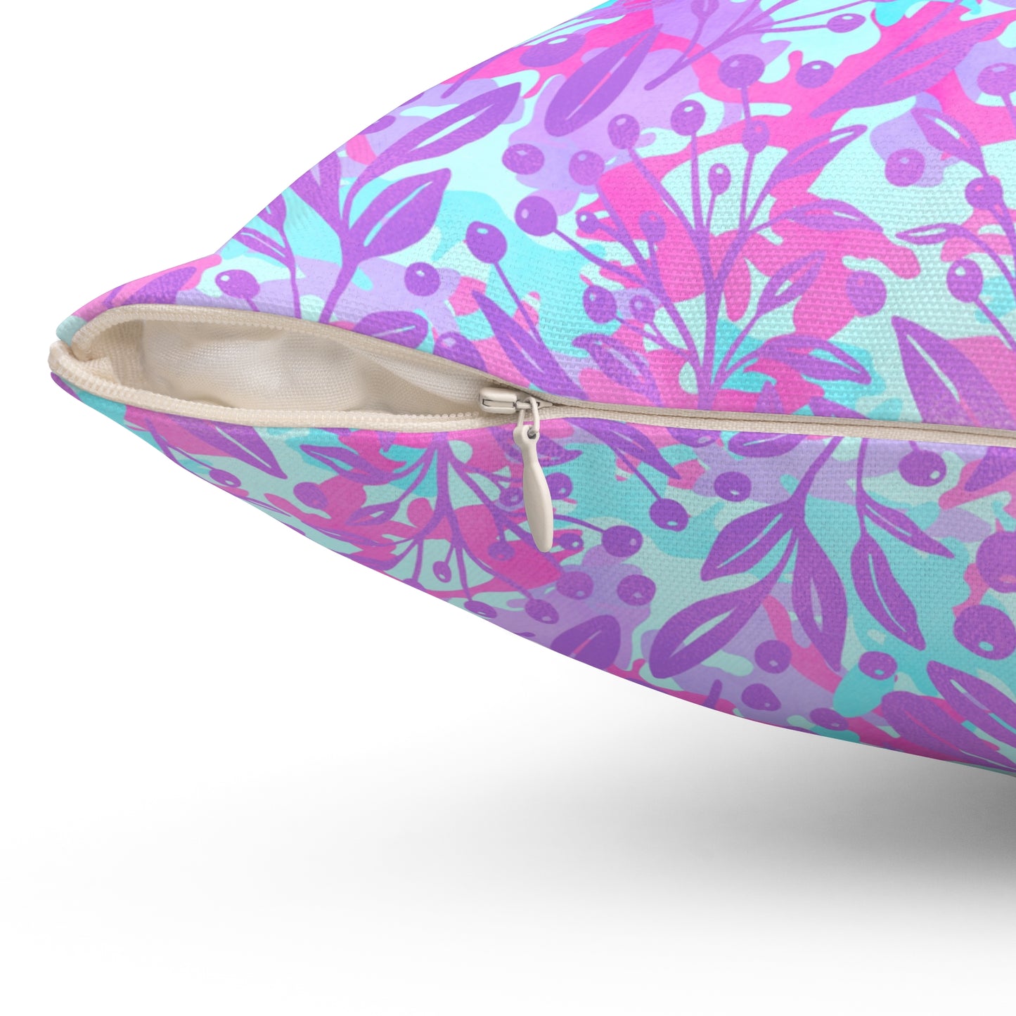 Sweet Berry Bloom Throw Pillow