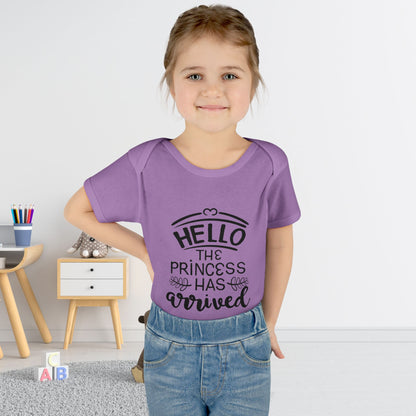 The Princess Has Arrived Infant Baby Rib Bodysuit