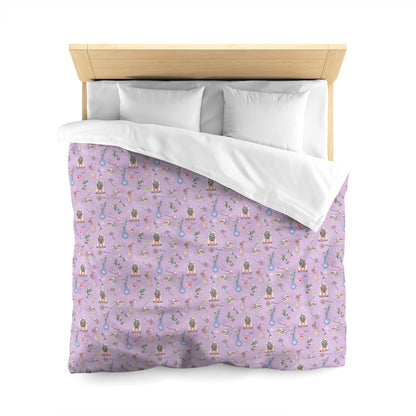 Lilac Meadow Keepsakes Microfiber Duvet Cover