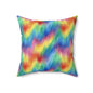 Colorwaves Throw Pillow