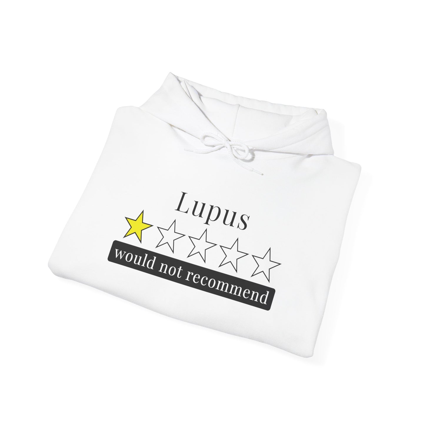 Lupus 1 Star Would Not Recommend Heavy Blend™ Hooded Sweatshirt