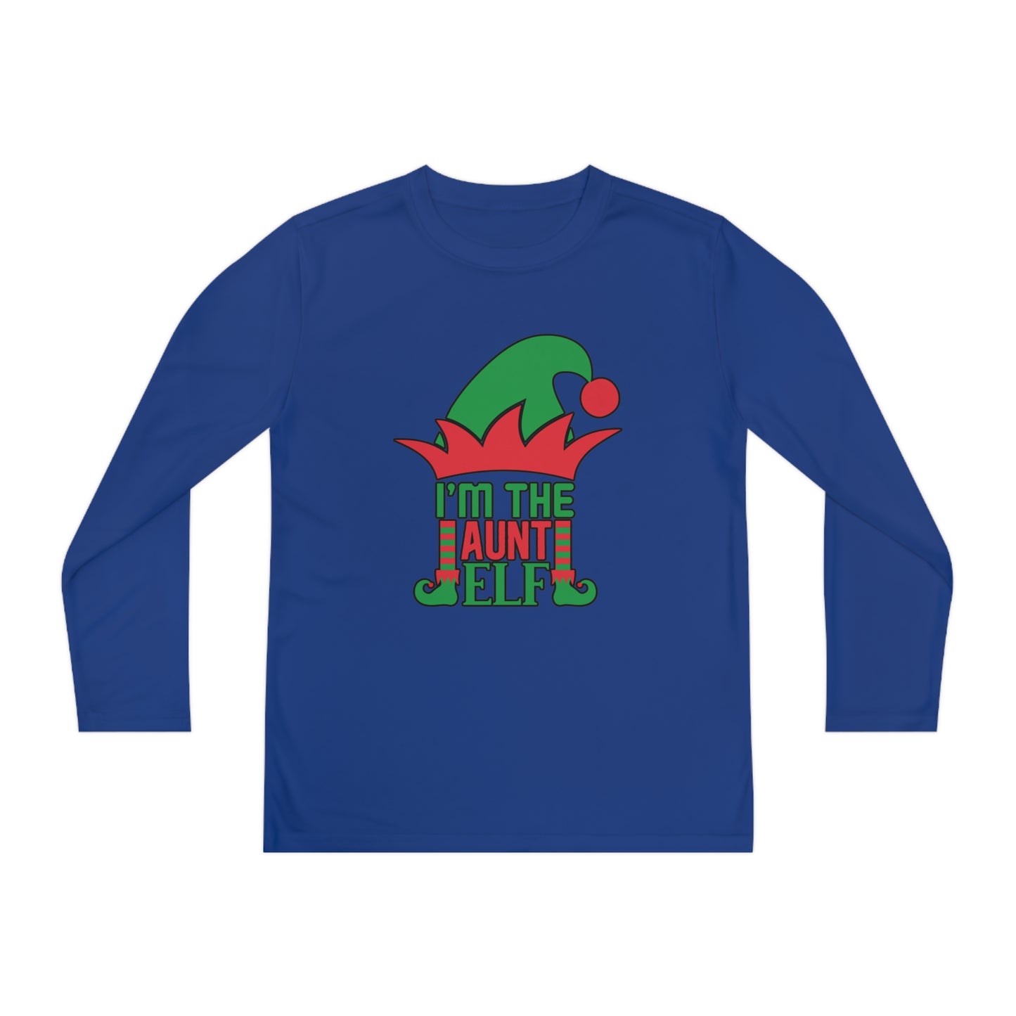 I'm The Aunt Elf Youth Long Sleeve Tee