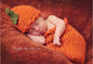 Handmade Wool Woven Baby Pumpkin Outfit