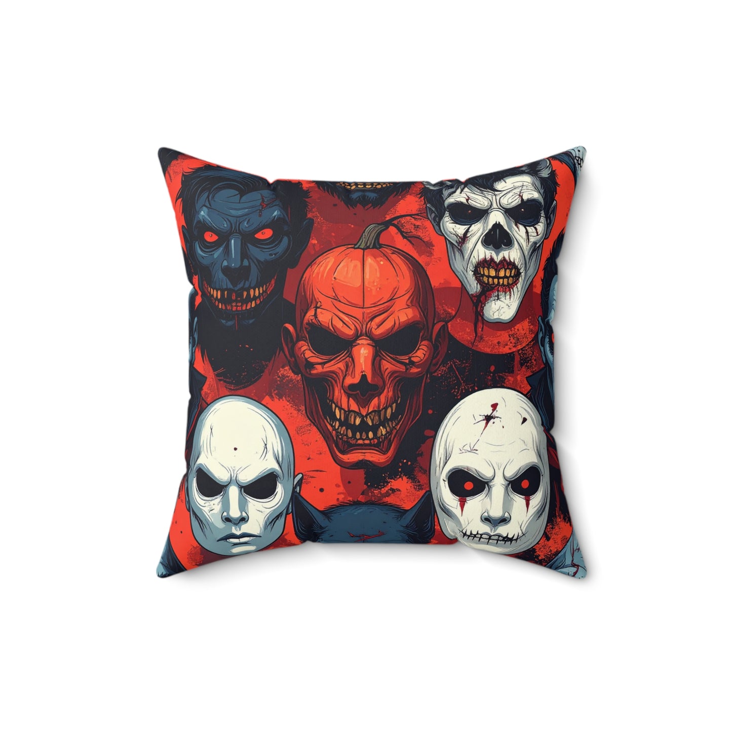 Nightmare Squad Throw Pillow