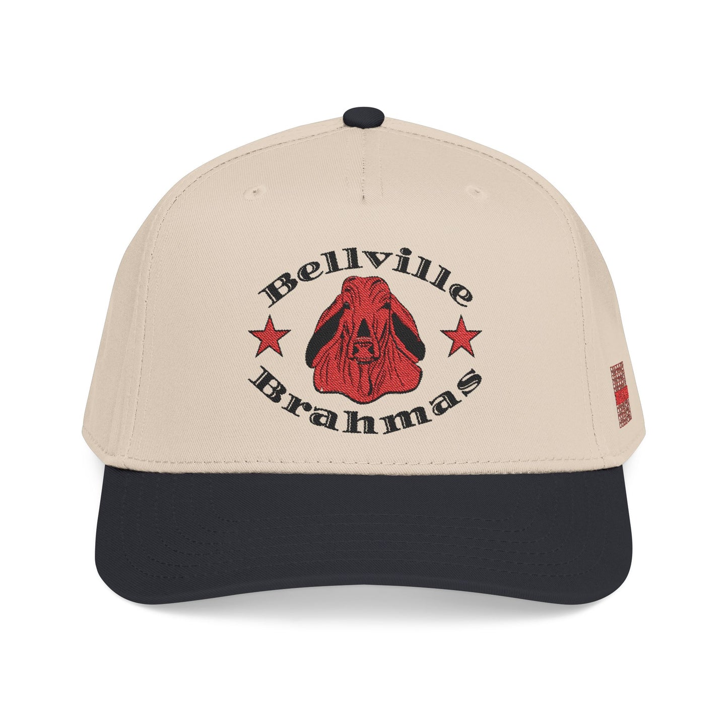 Copy of Bellville Brahmas (Logo) Mid Profile Baseball Cap