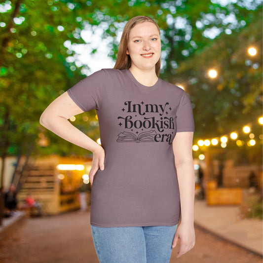 In My Bookish Era (Open Book) Adult T-shirt